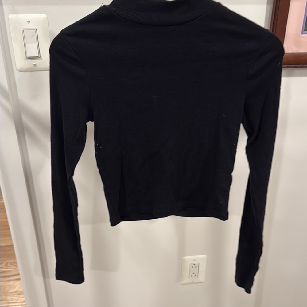 Classic Black Women's Turtleneck